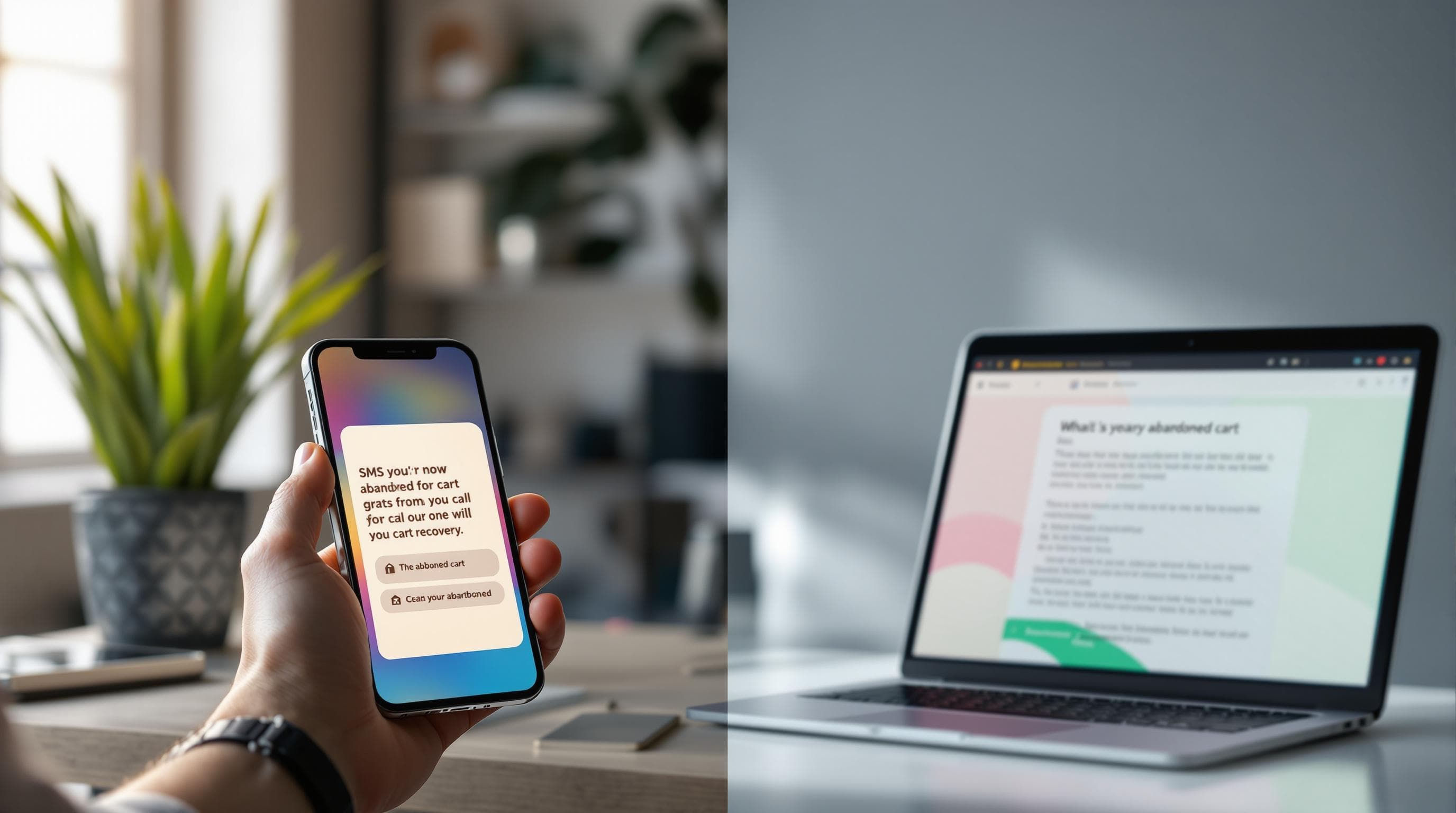 AI SMS vs. Email for Cart Recovery
