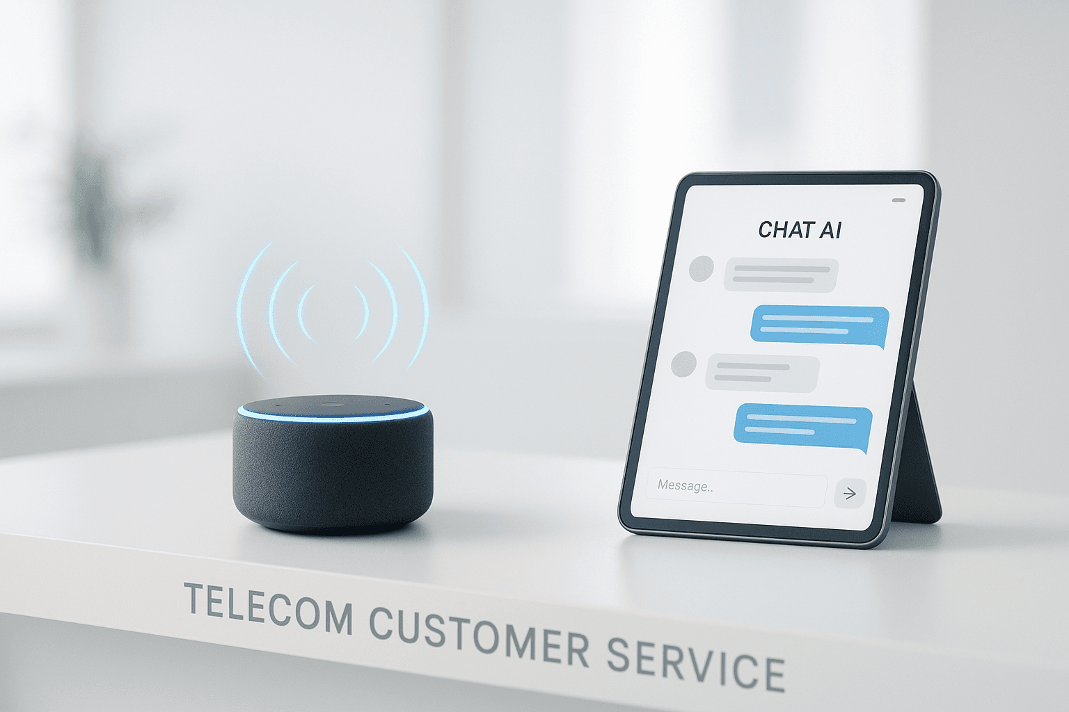Voice AI vs. Chat AI: Telecom Use Cases