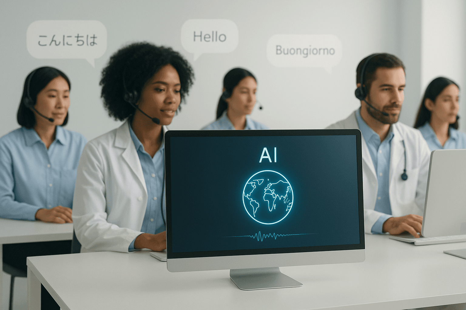 How AI Handles Multilingual Patient Calls