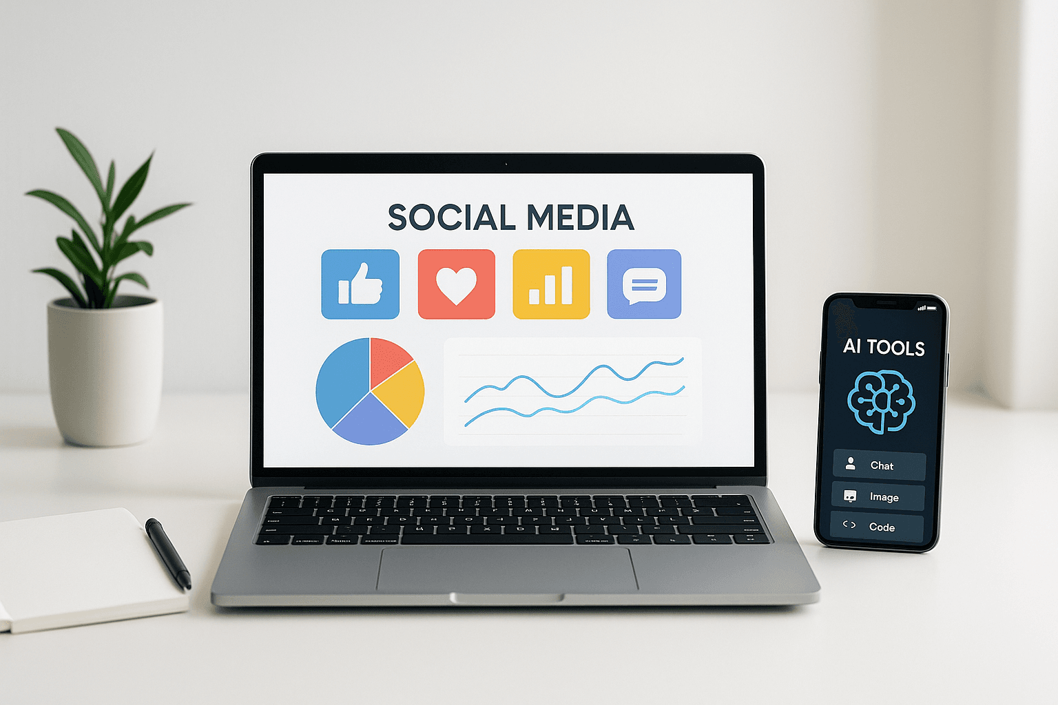 5 Free AI Tools for Small Business Social Media