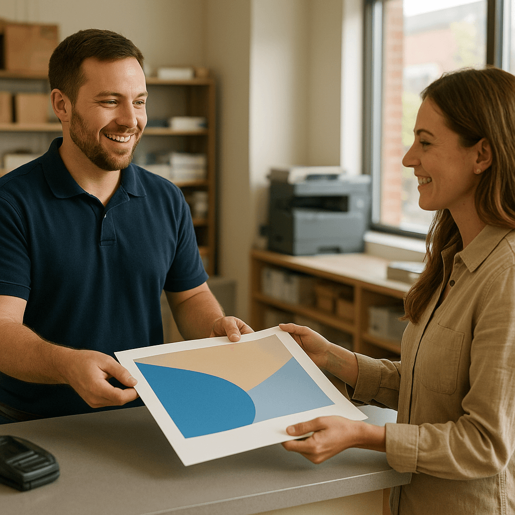 AI Answering Service for Print Shops Support