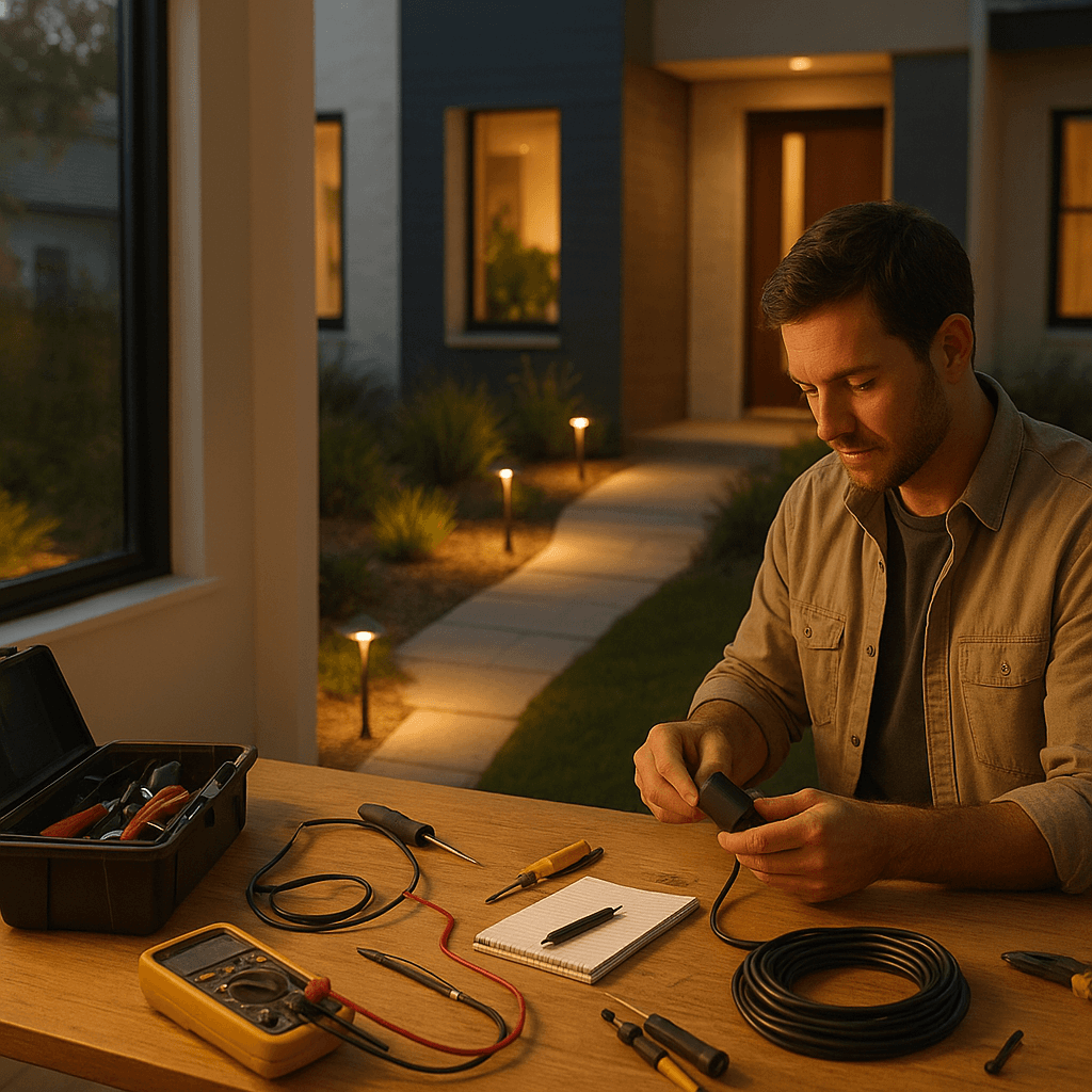 AI Answering Service for Outdoor Lighting Communication