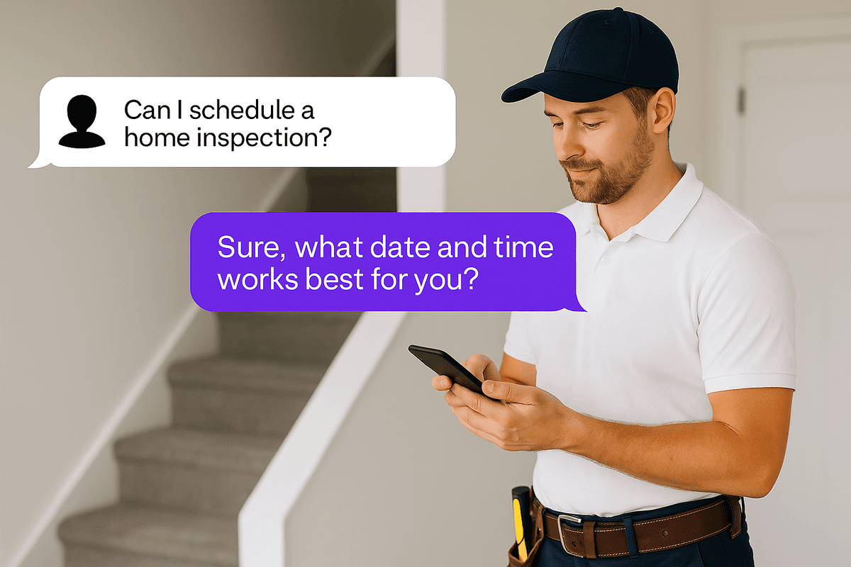 AI Receptionist For Home Inspectors