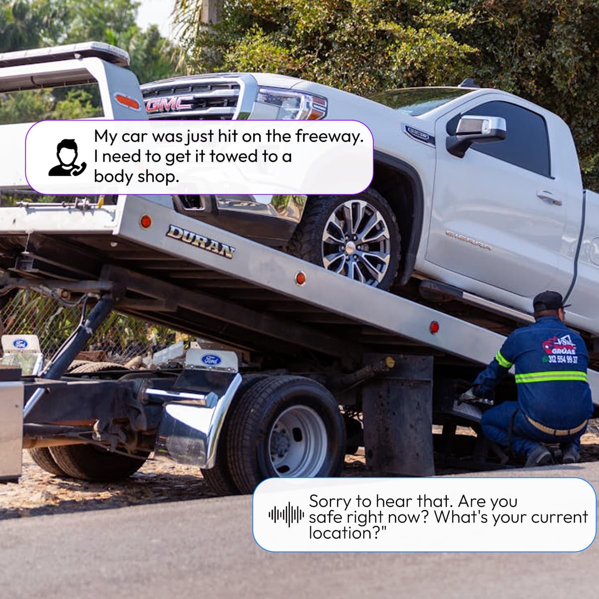 AI Answering Service for Towing Companies