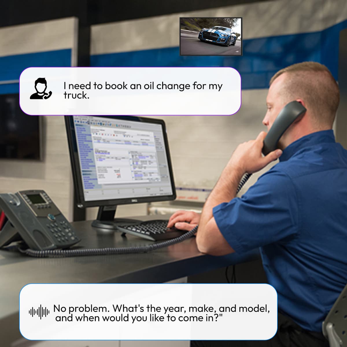 AI Answering Service for Automotive Appointment Scheduling