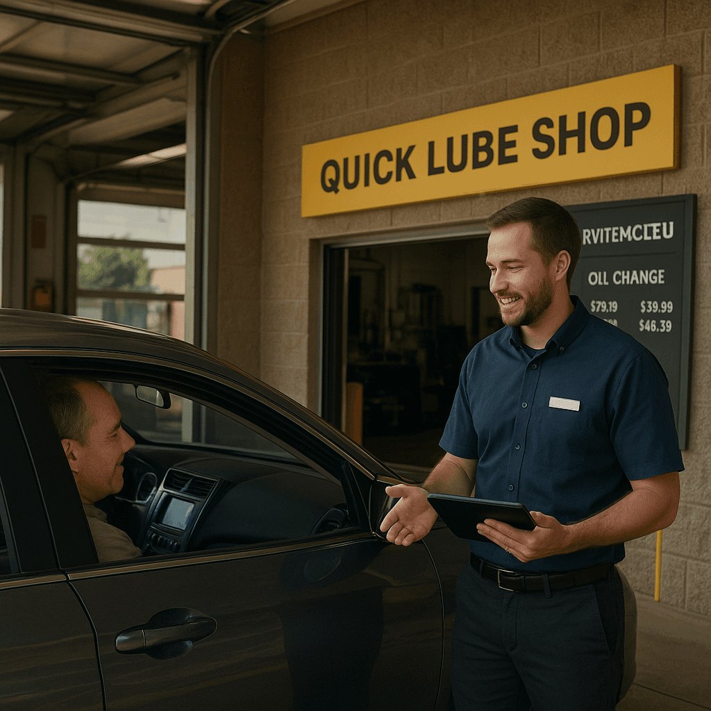 AI Answering Service for Quick Lube Shops