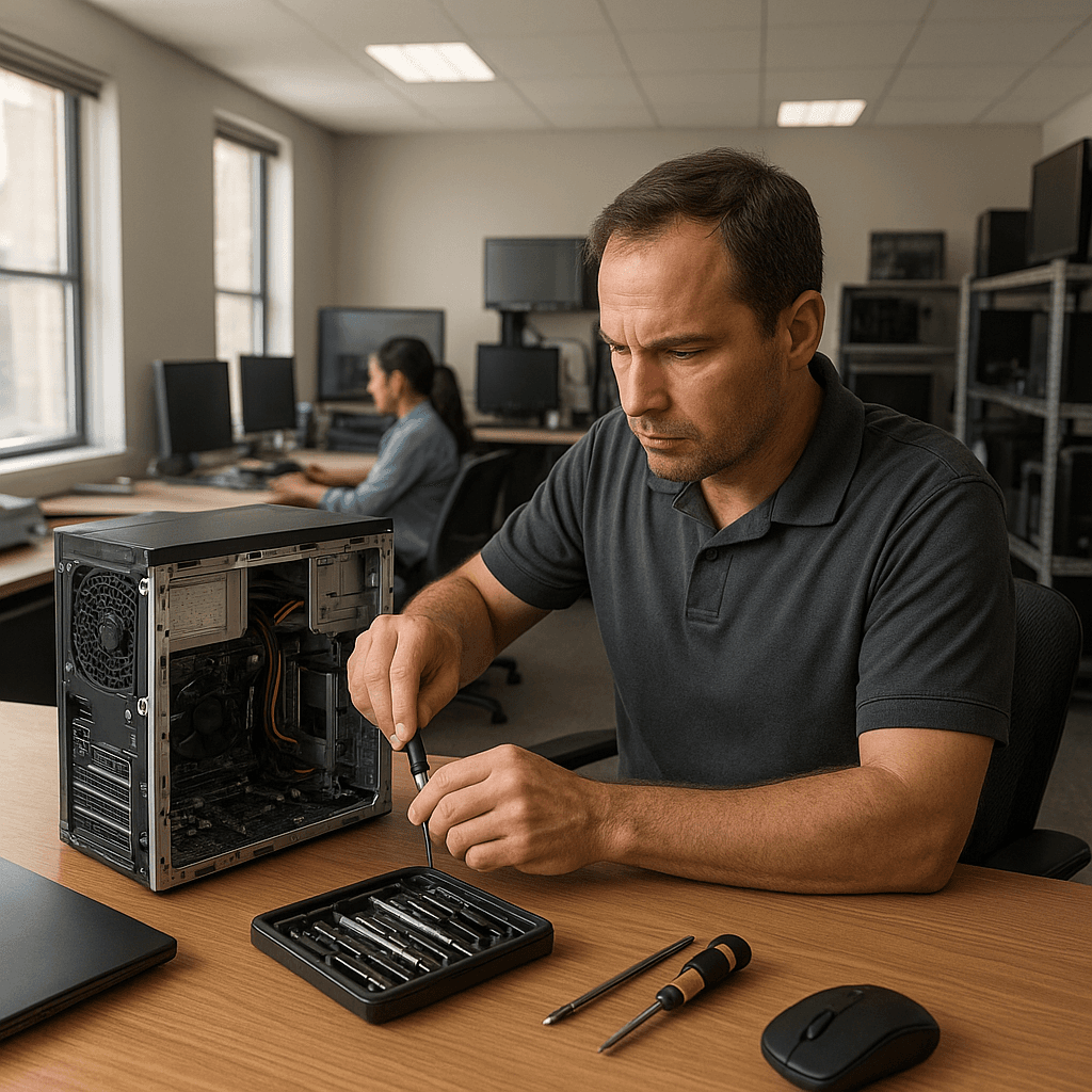 AI Answering Service for Computer Repair Follow-up