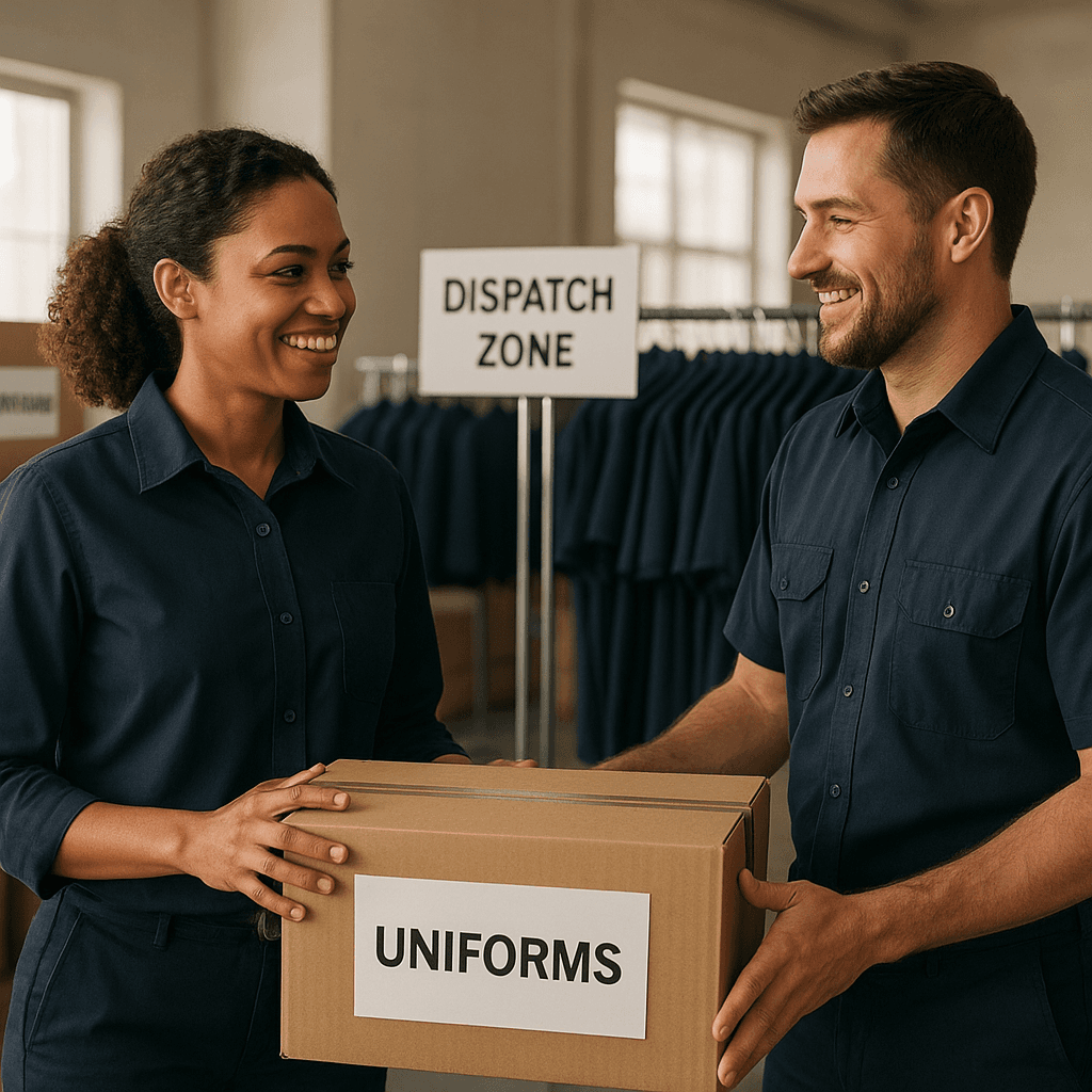 AI Answering Service for Uniform Supply Communication