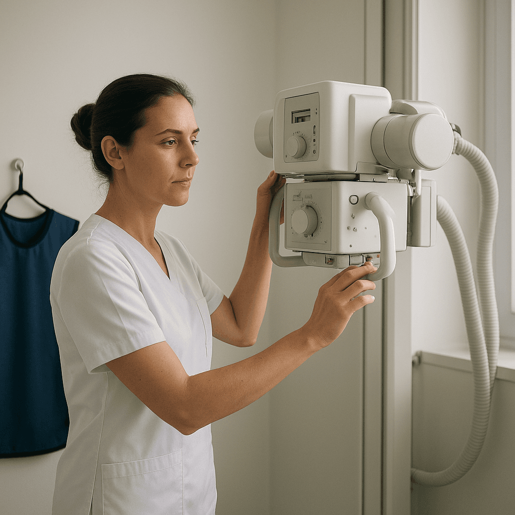 AI Answering Service for X-Ray Imaging Scheduling