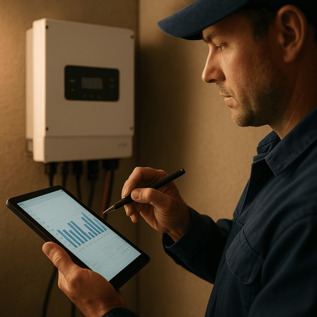 AI Answering Service for Solar Scheduling