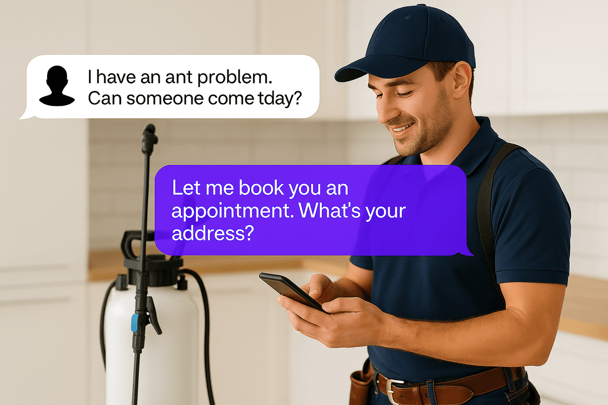 AI Receptionist For Pest Control Companies