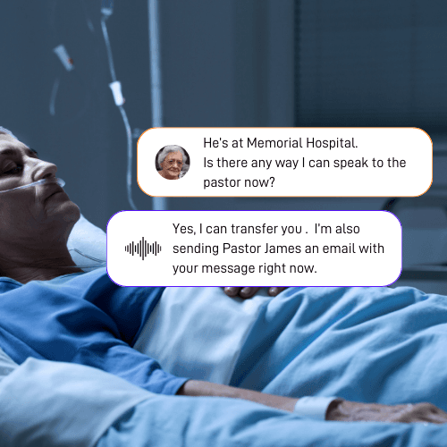 AI Answering Service for Churches