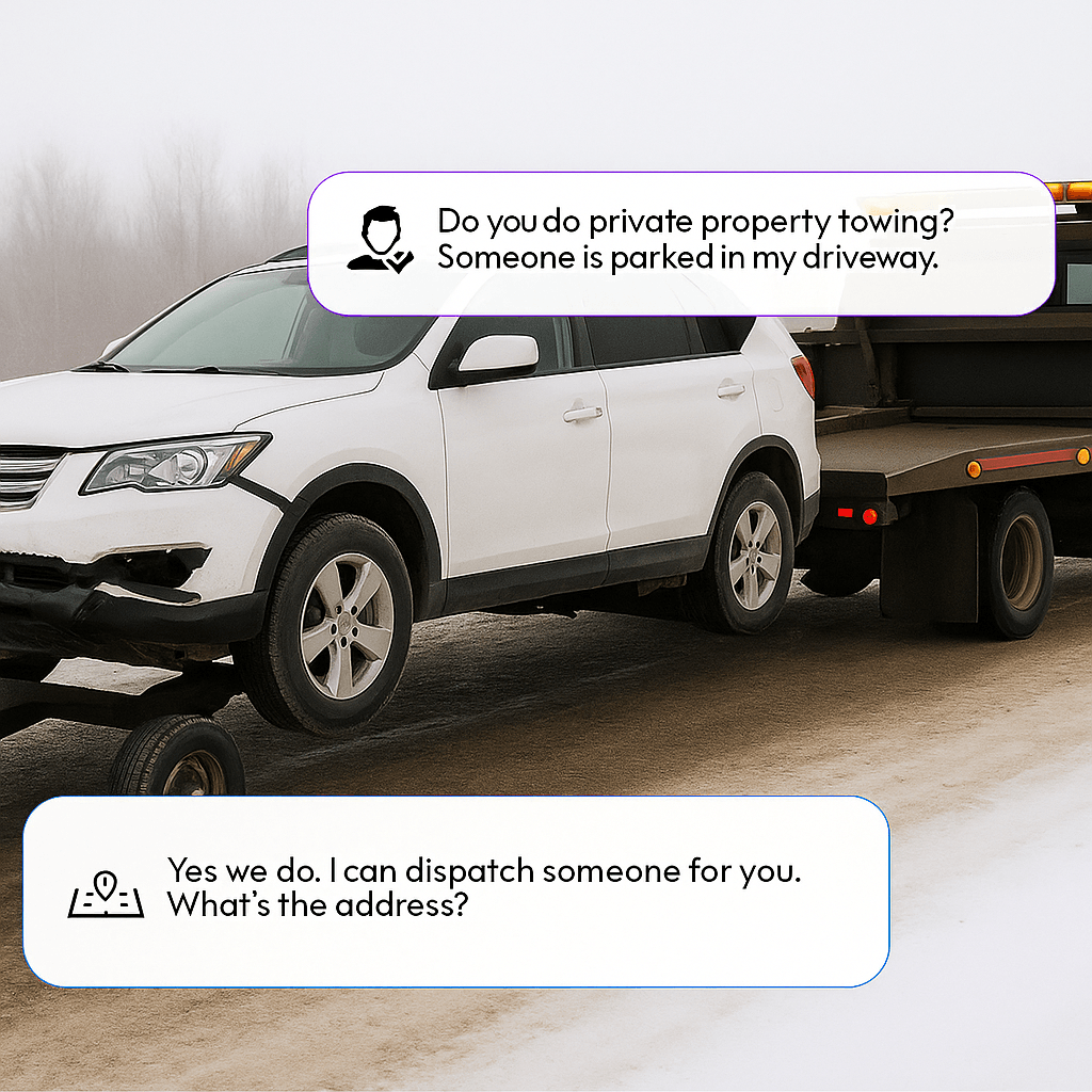 AI Answering Service for Towing Companies Message Accuracy