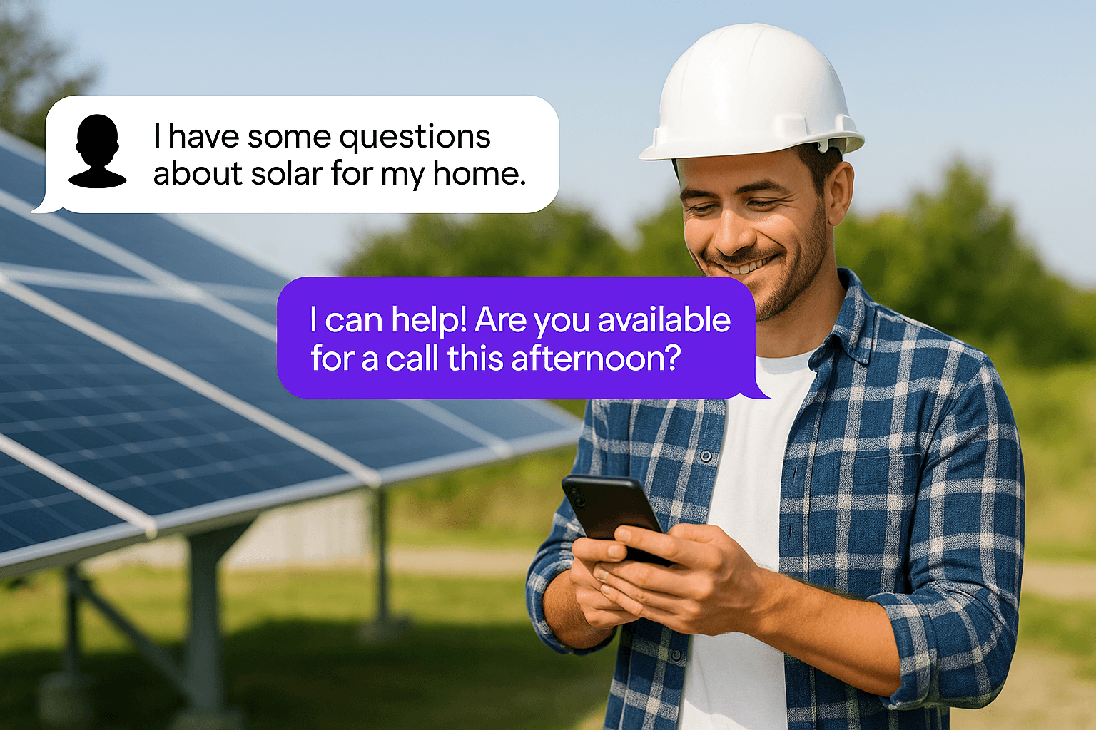 AI Receptionist For Solar Energy