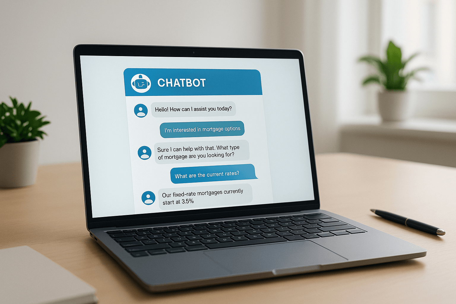 Top Use Cases for Mortgage Chatbots