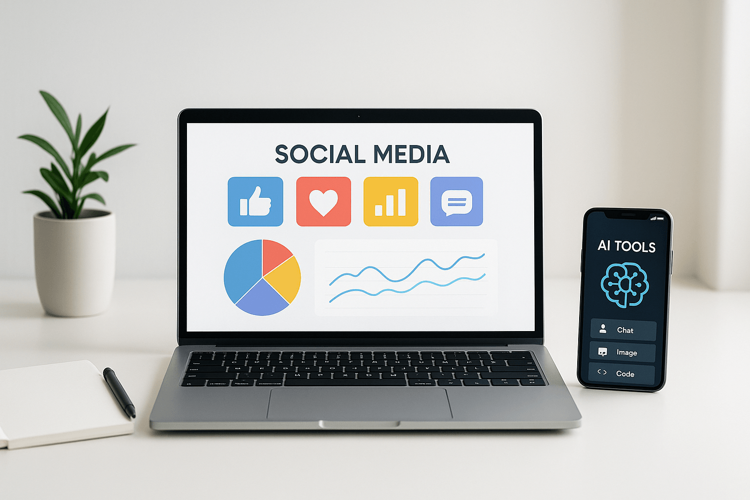 5 Free AI Tools for Small Business Social Media