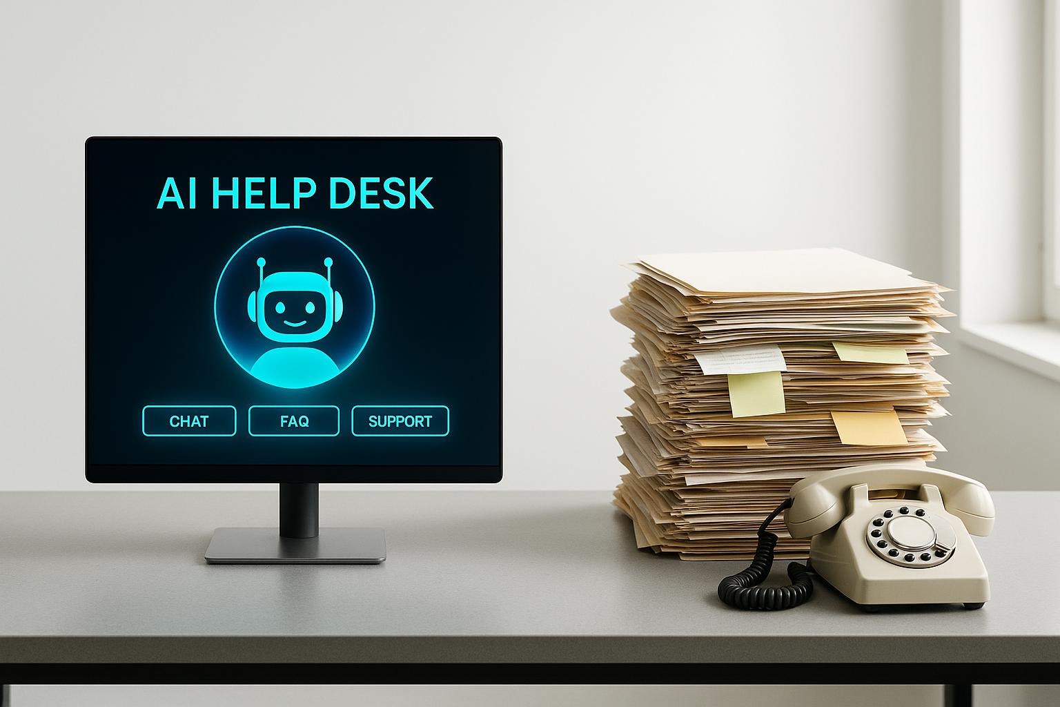 AI Helpdesk vs Traditional IT Support: The Complete 2025 Comparison Guide