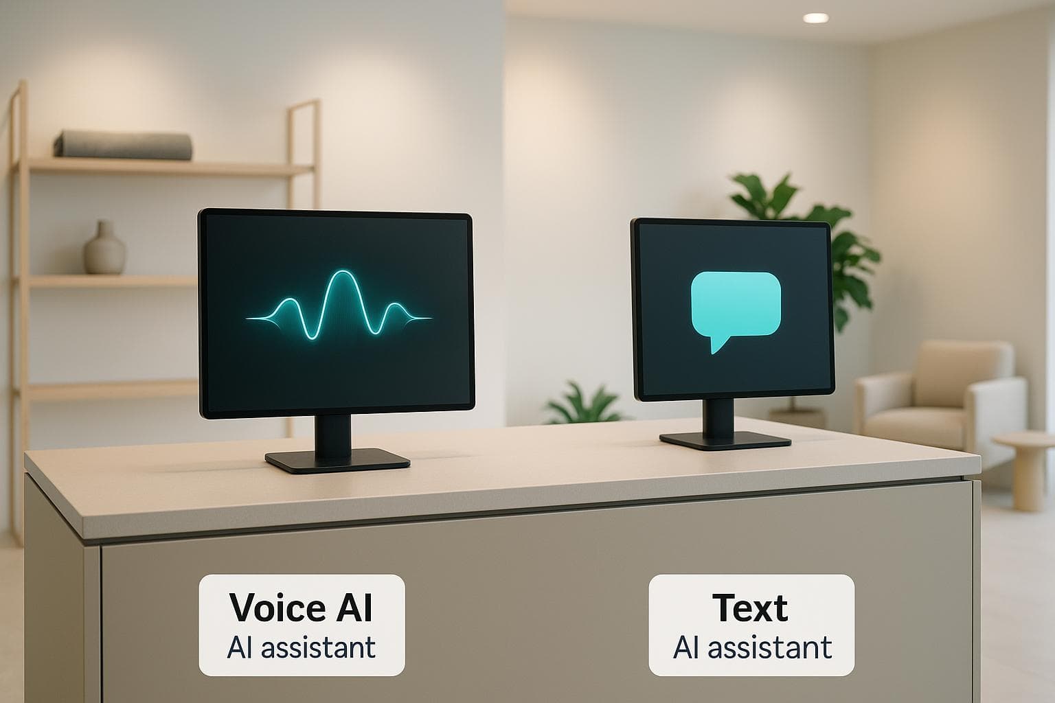 Voice vs. Text AI Assistants for Retail Support