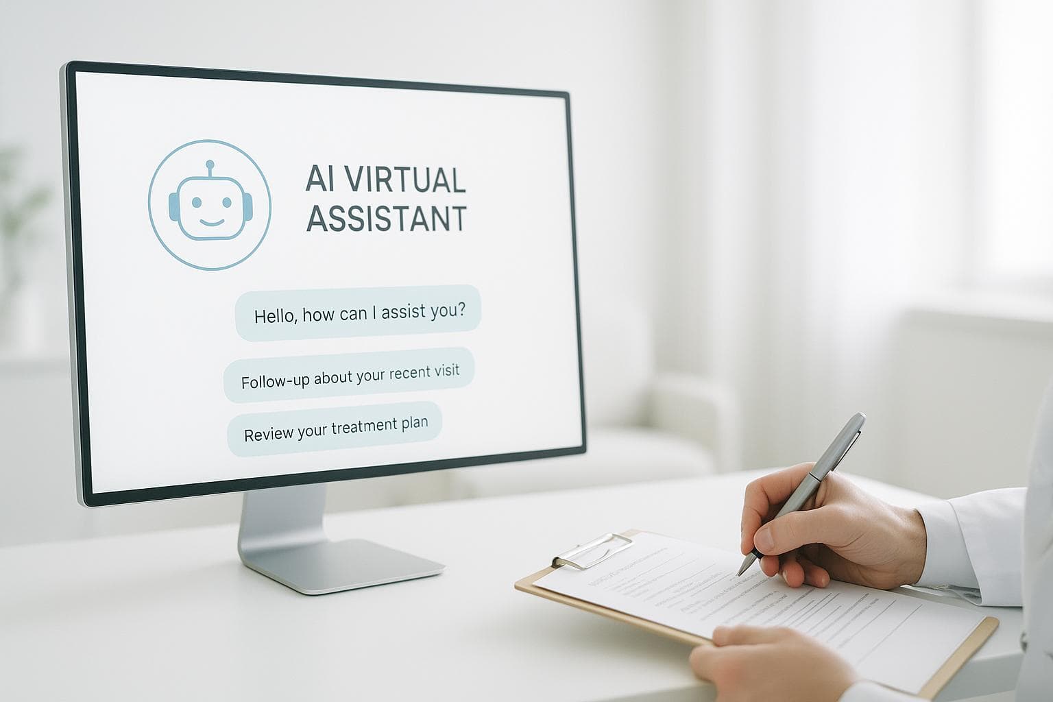 How AI Virtual Assistants Improve Patient Follow-Up