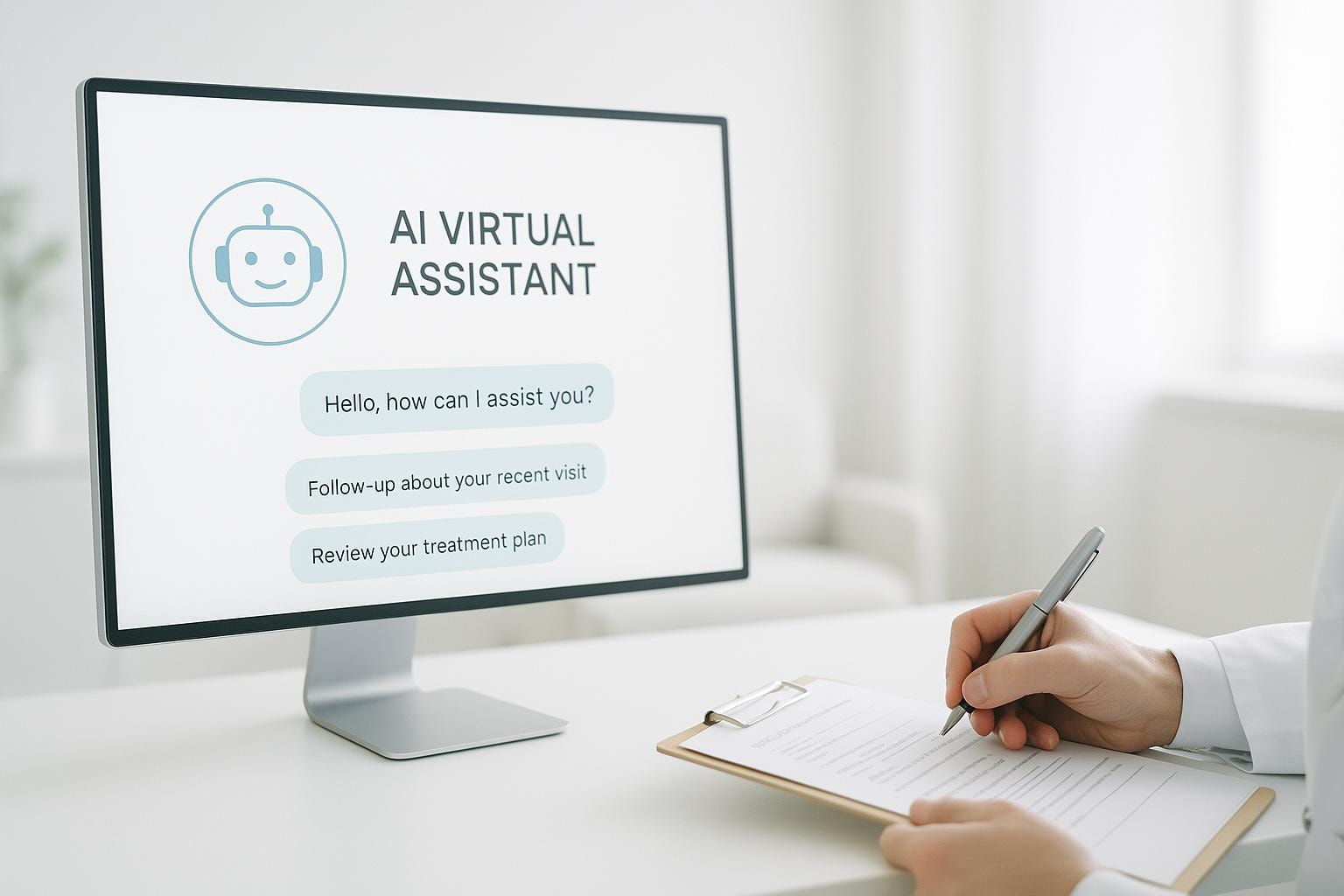 How AI Virtual Assistants Improve Patient Follow-Up