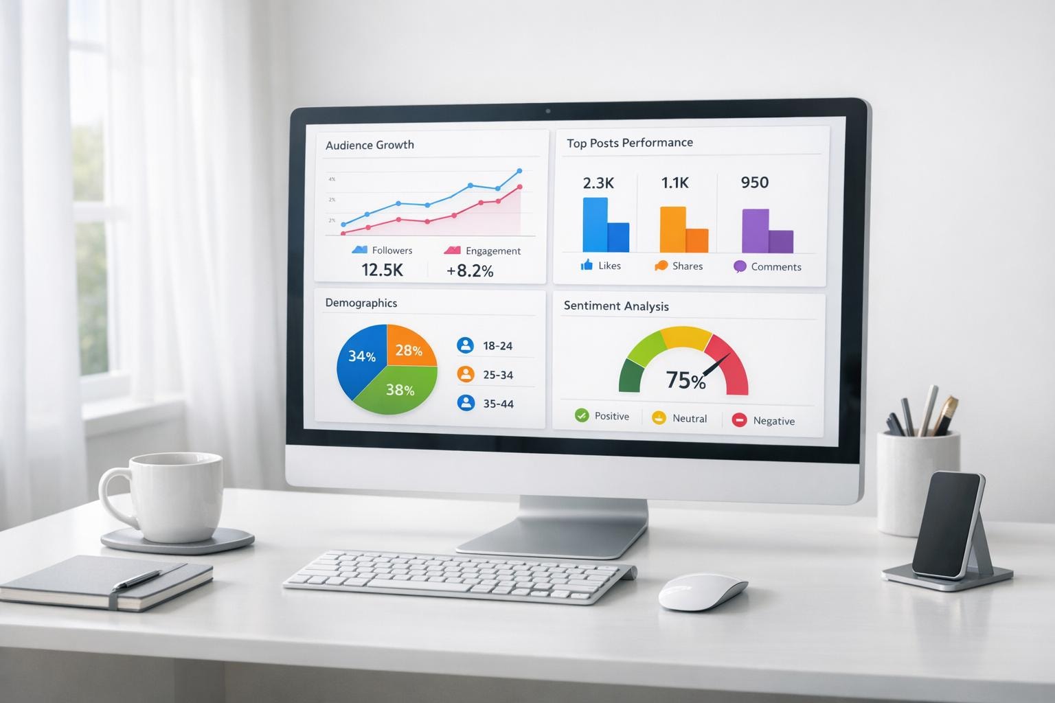 AI Social Media Tracking: Case Studies for SMBs
