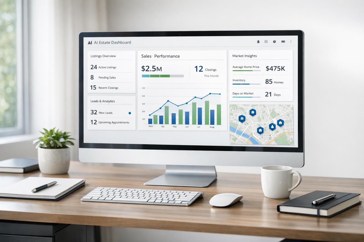Real Estate Agents Using AI Dashboards: Case Studies