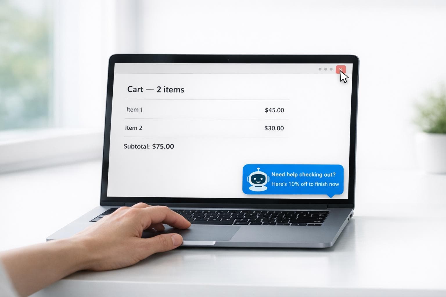 How AI Chatbots Reduce Cart Abandonment