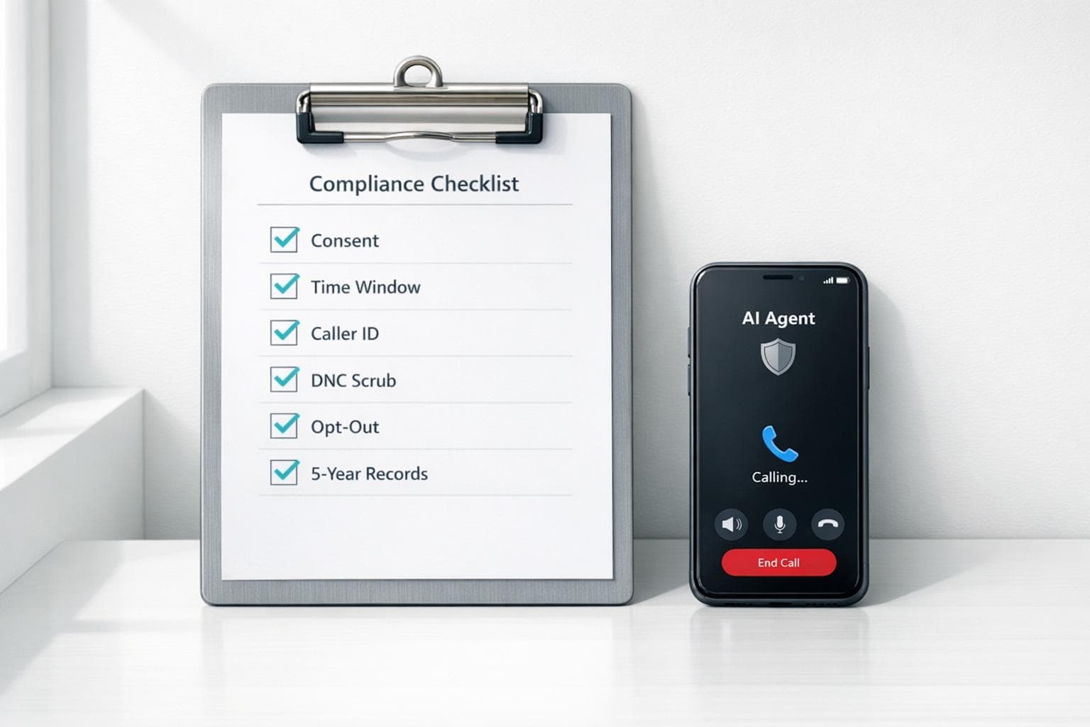 AI Call Agents vs. TCPA: Compliance Checklist