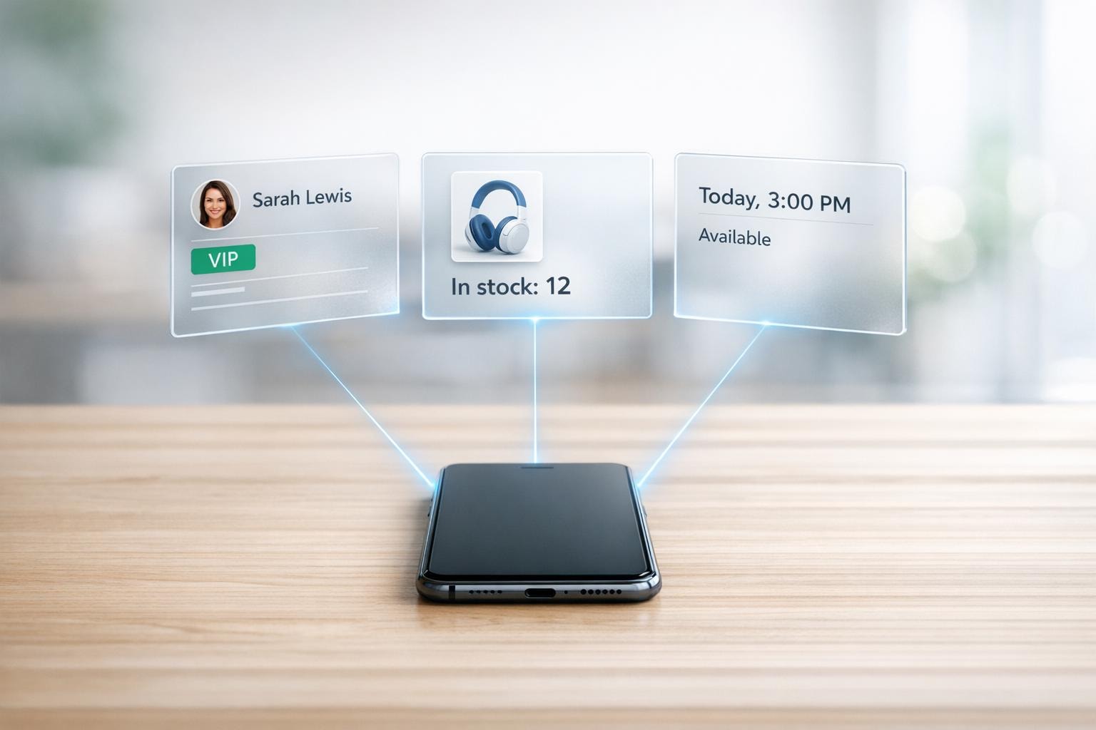 Real-Time Data Access with AI Phone Agents
