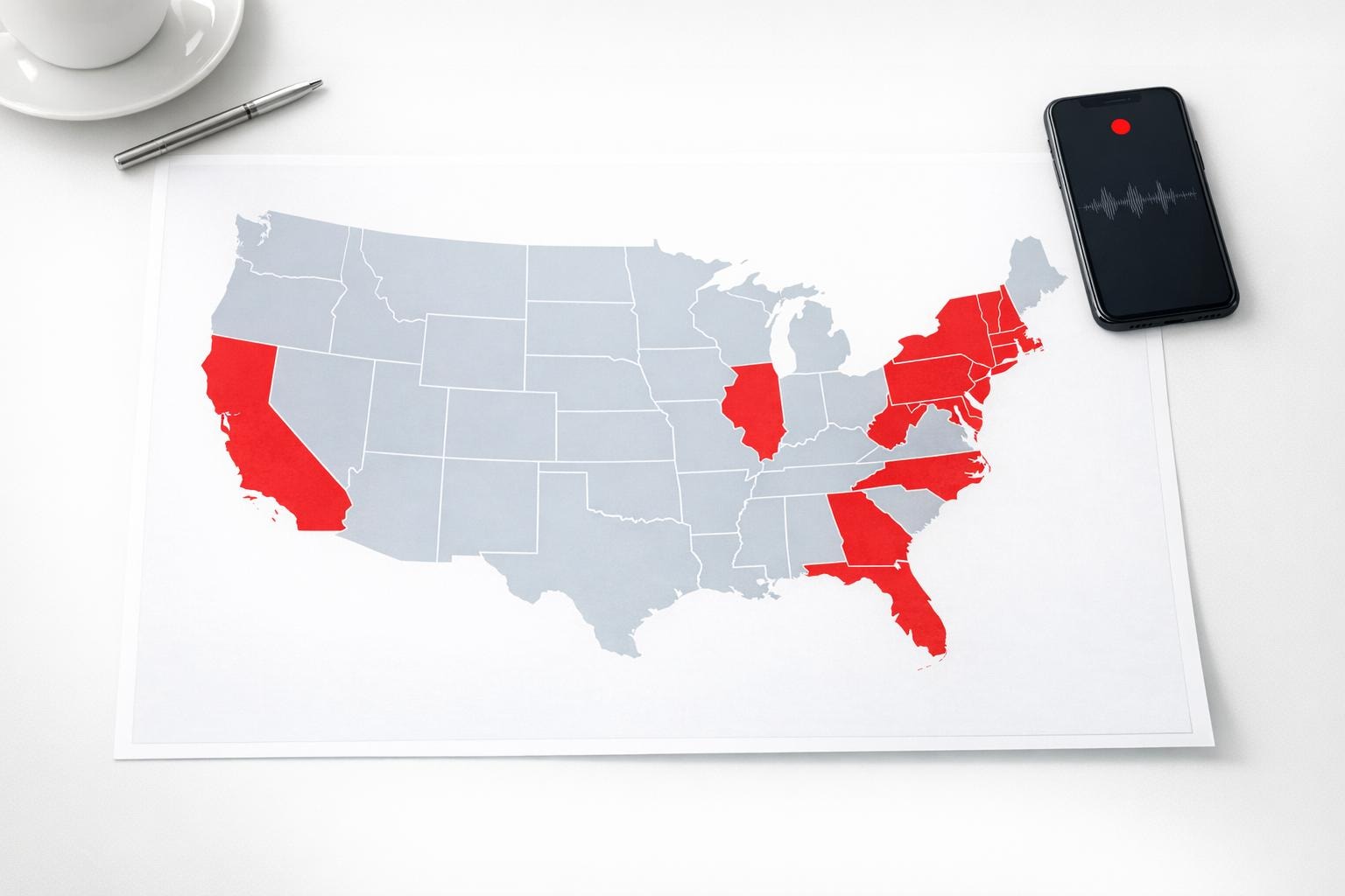 Call Recording Laws for AI Agents by State