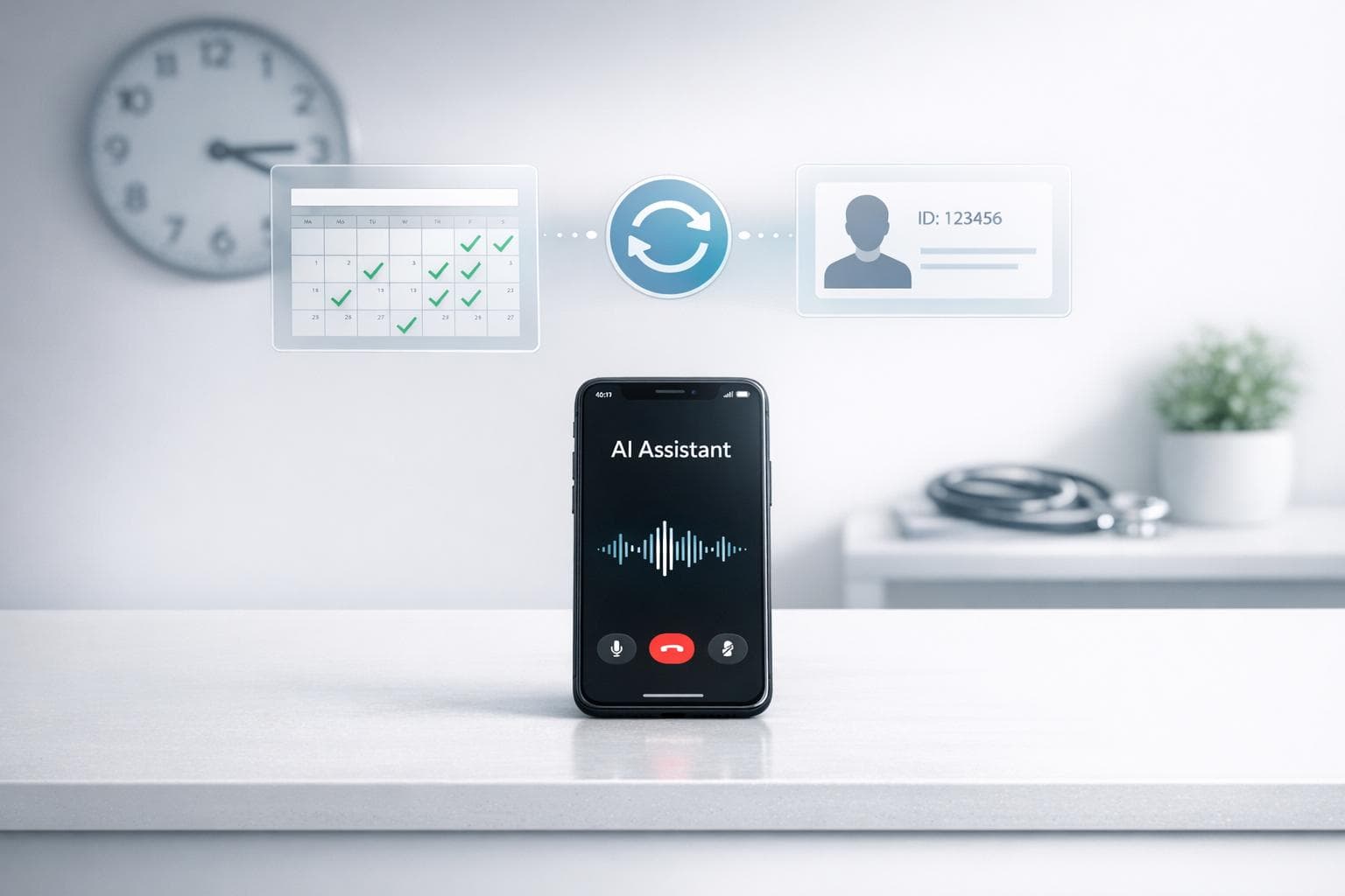 AI Phone Assistants for Patient Scheduling: Guide