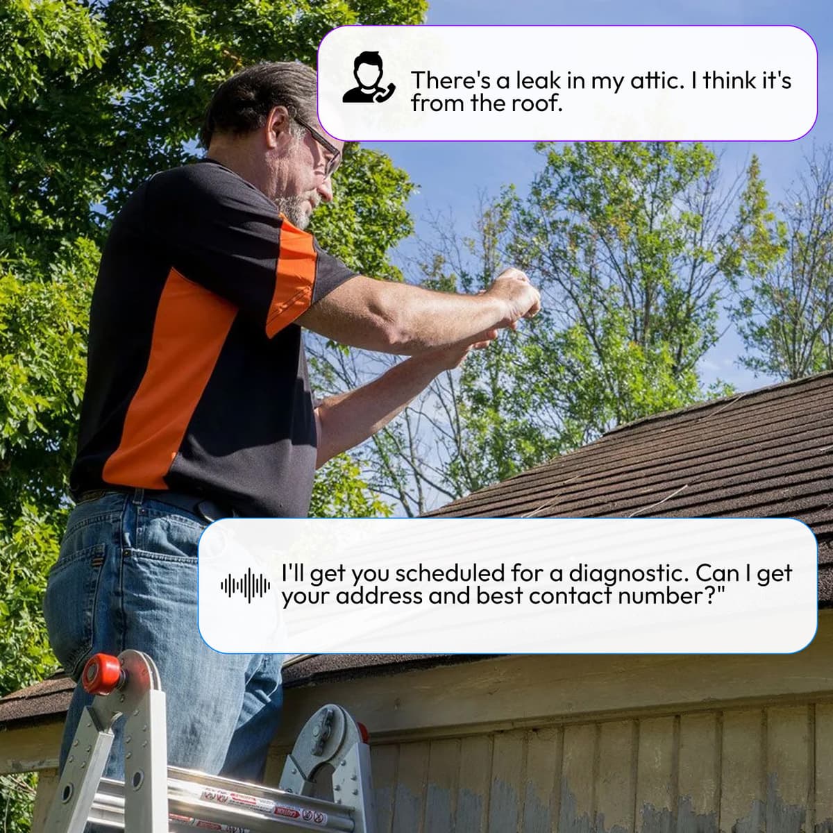 AI Answering Service for Roofing Companies