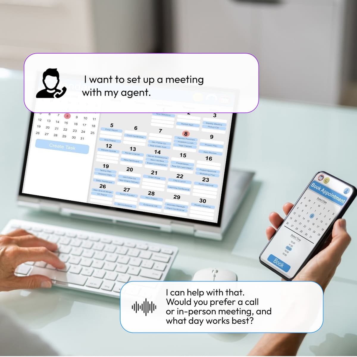 AI Answering Service for Insurance Agents Information Collection
