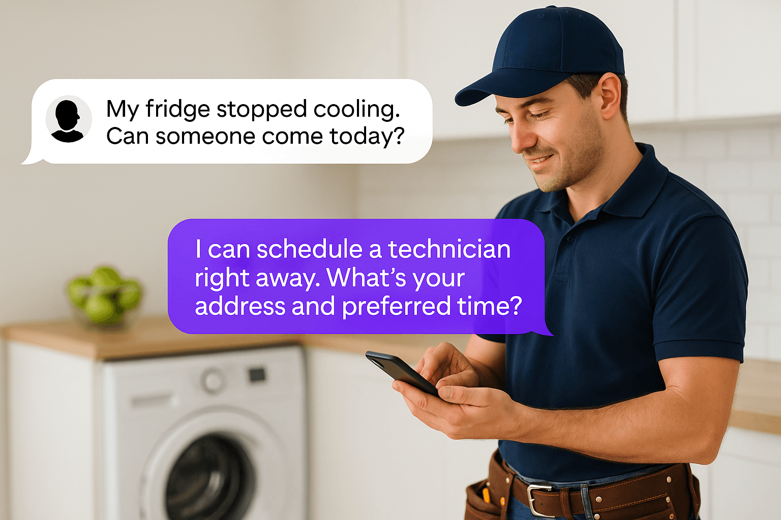 AI Receptionist For Appliance Repair