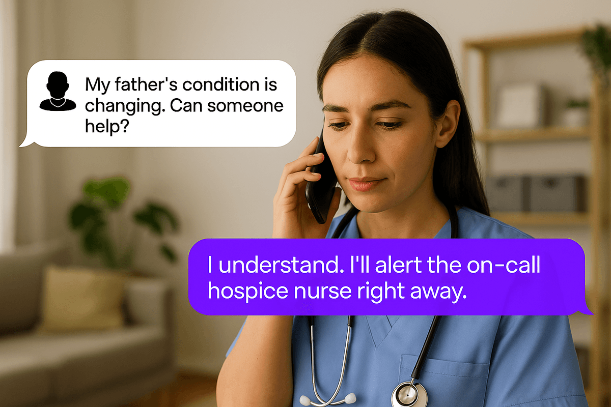 AI Receptionist For Hospice