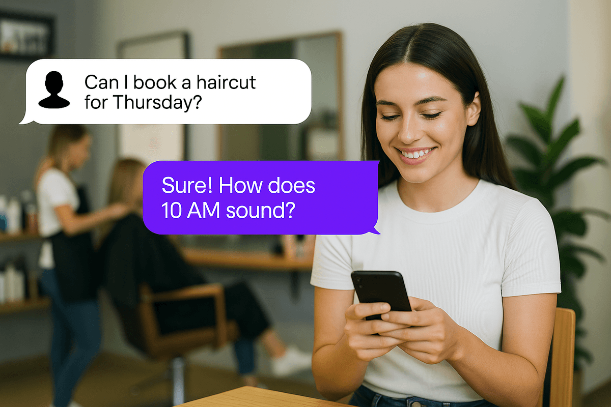 AI Receptionist For Salons