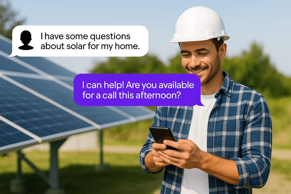 AI Receptionist For Solar Energy
