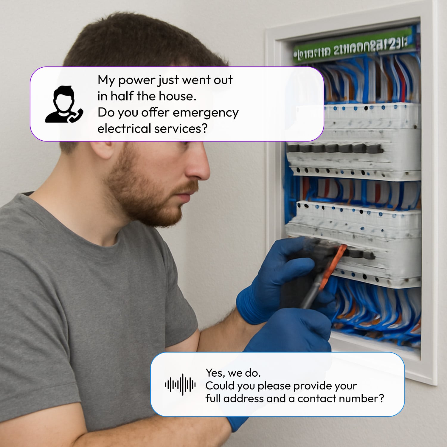 AI Answering Service for Electricians